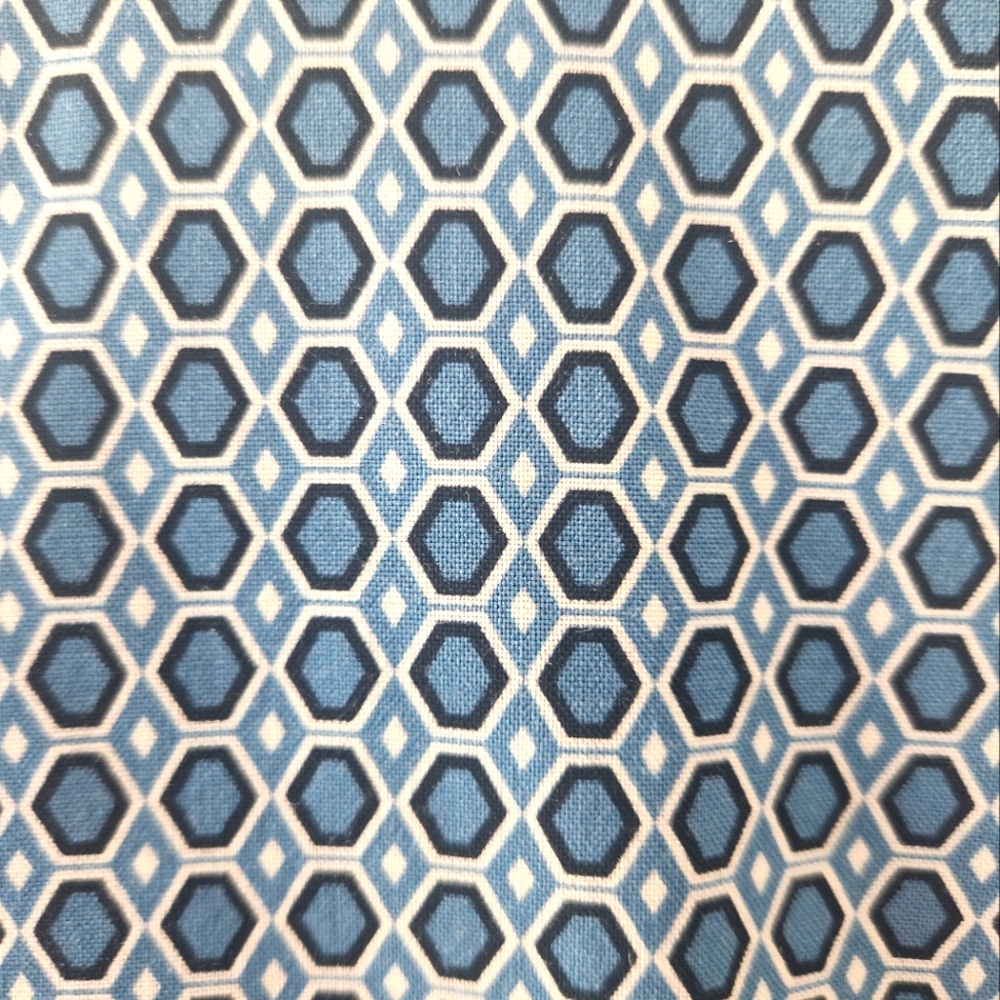 Theory Blue Patterned Shift Dress - Picture 3 of 11